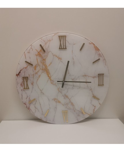 Orologio da parete vetro temperato collezione Pan